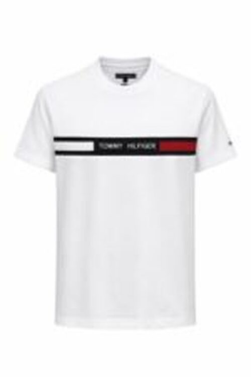 Tommy Hılfıger Sıfır Yaka T-Shirt