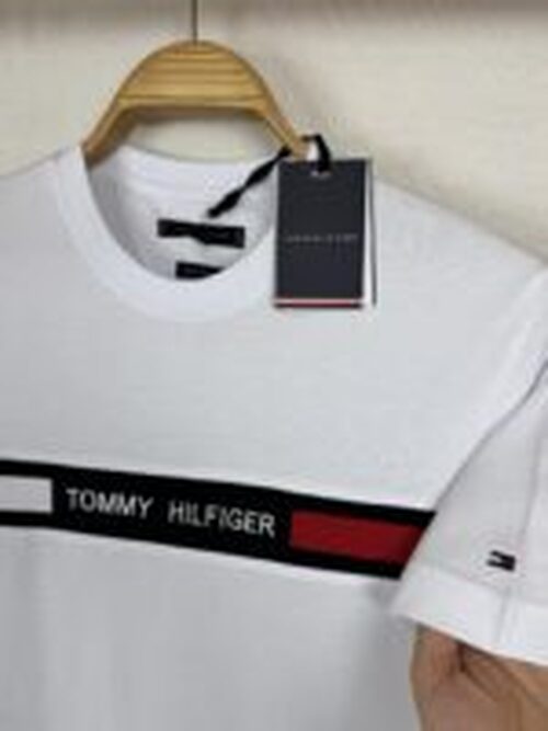 Tommy Hılfıger Sıfır Yaka T-Shirt - Görsel 2