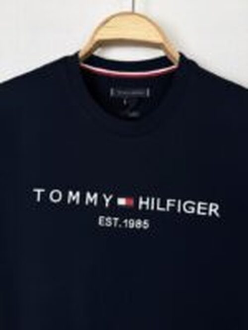 Tommy Hılfıger Sıfır Yaka T-Shirt - Görsel 2