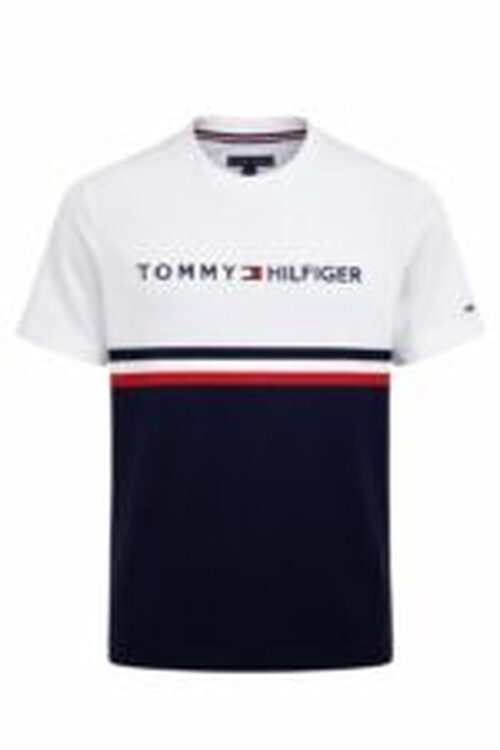 Tommy Hılfıger Sıfır Yaka T-Shirt