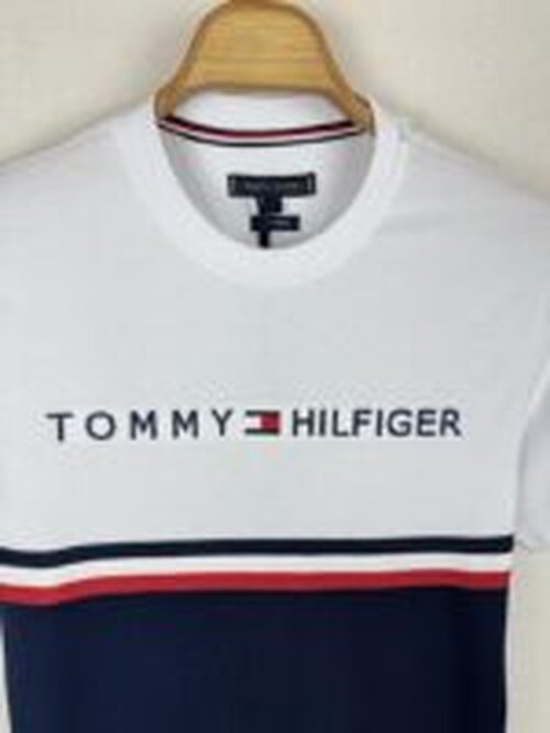 Tommy Hılfıger Sıfır Yaka T-Shirt - Görsel 2