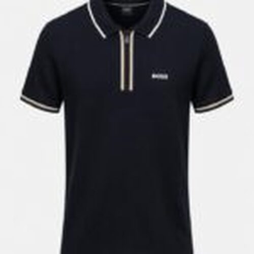Boss Yarım Fermuarlı T-Shirt