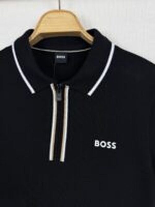 Boss Yarım Fermuarlı T-Shirt - Görsel 2