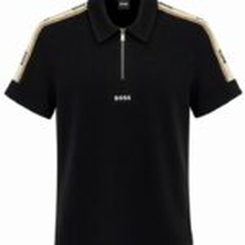 Boss Yarım Fermuarlı T-Shirt