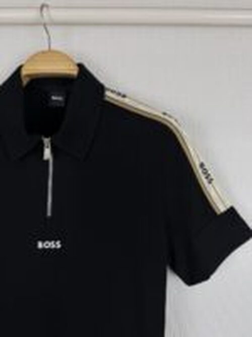 Boss Yarım Fermuarlı T-Shirt - Görsel 2