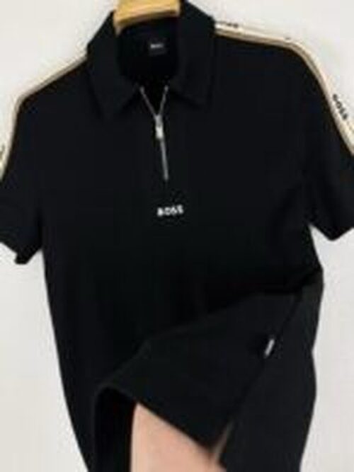 Boss Yarım Fermuarlı T-Shirt - Görsel 4