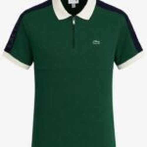 Lacoste Yarım Fermuarlı T-Shirt
