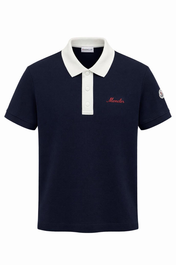 img_0812 Moncler Polo Yaka T-Shirt - Görsel 1