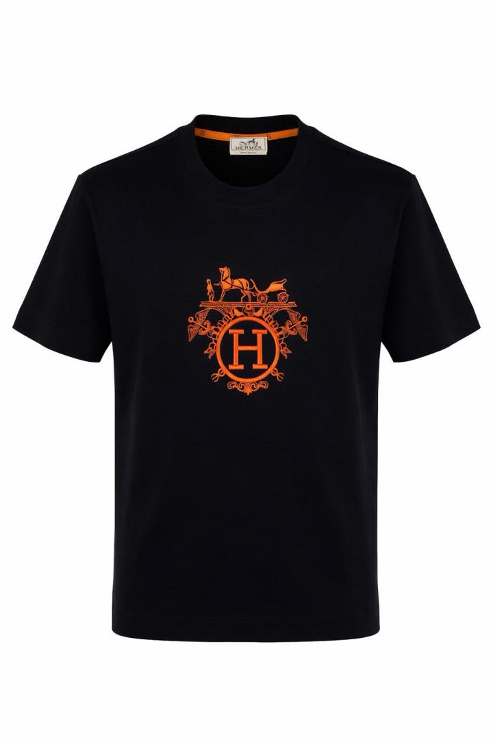 img_5736 Hermes Vip Sıfır Yaka T-Shirt - Görsel 1