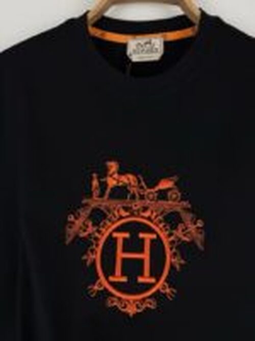 Hermes Vip Sıfır Yaka T-Shirt - Görsel 2