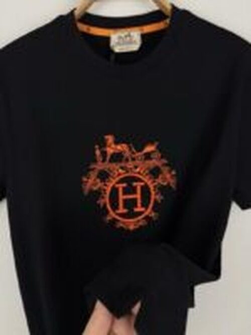 Hermes Vip Sıfır Yaka T-Shirt - Görsel 3