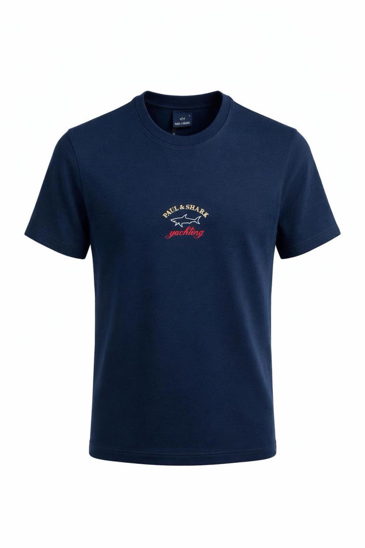 img_5839 Paul & Shark Sıfır Yaka T-Shirt - Görsel 1