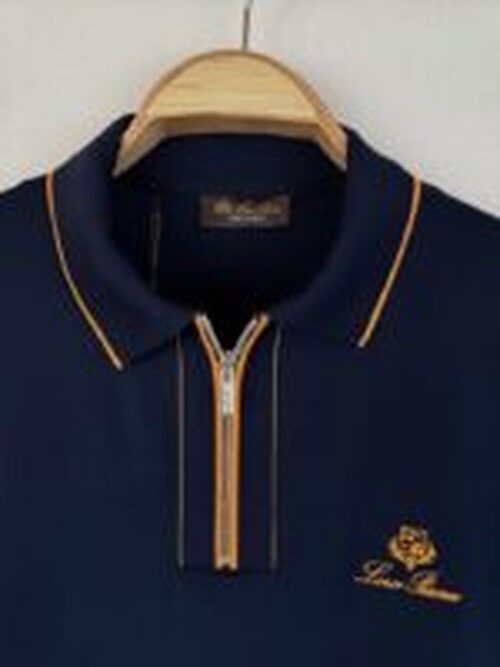 Loro Piana Vip Yarım Fermuarlı T-Shirt - Görsel 2